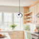Single Light Metal Dimmable LED Pendant