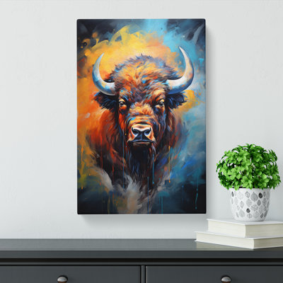 Buffalo Gestural No.3 - No Frame Print