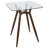 Palermo Glass Top Metal Base Dining Table-28571445-90482687-90482688