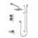 Bliss Complete Shower System with Rough-in Valve