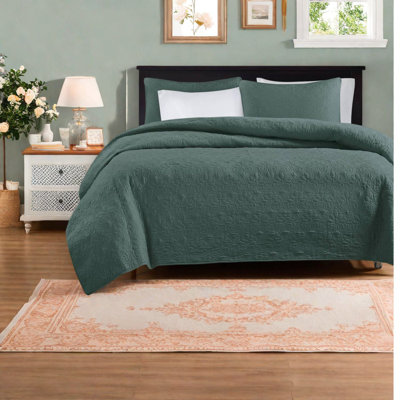 Reversible Bedding Sets, Polyester Quilt, Casual Style For Home