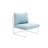 29.5” Wide Patio Sofa with Cushions