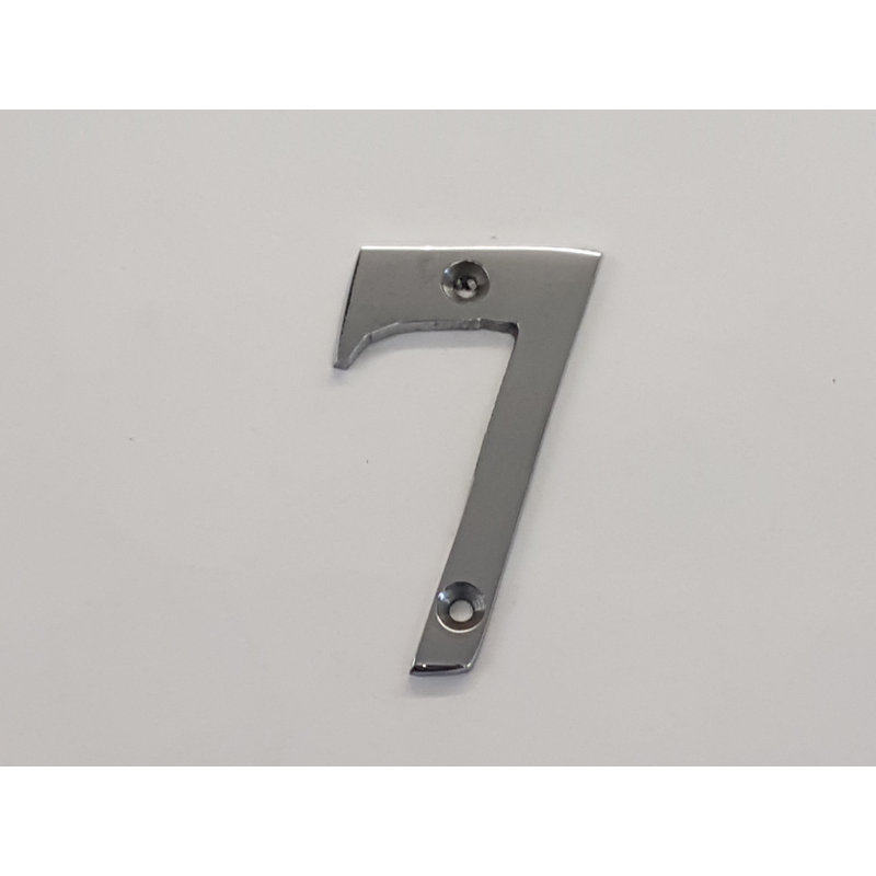 Cadarrah 19.3cm H Metal House Number, 7