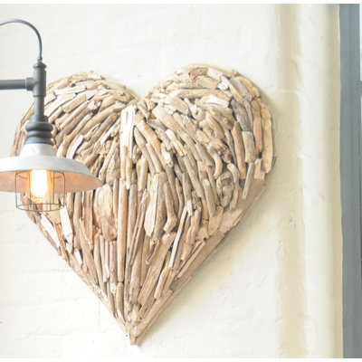 Handmade Abstract Wall Decor on Solid Wood