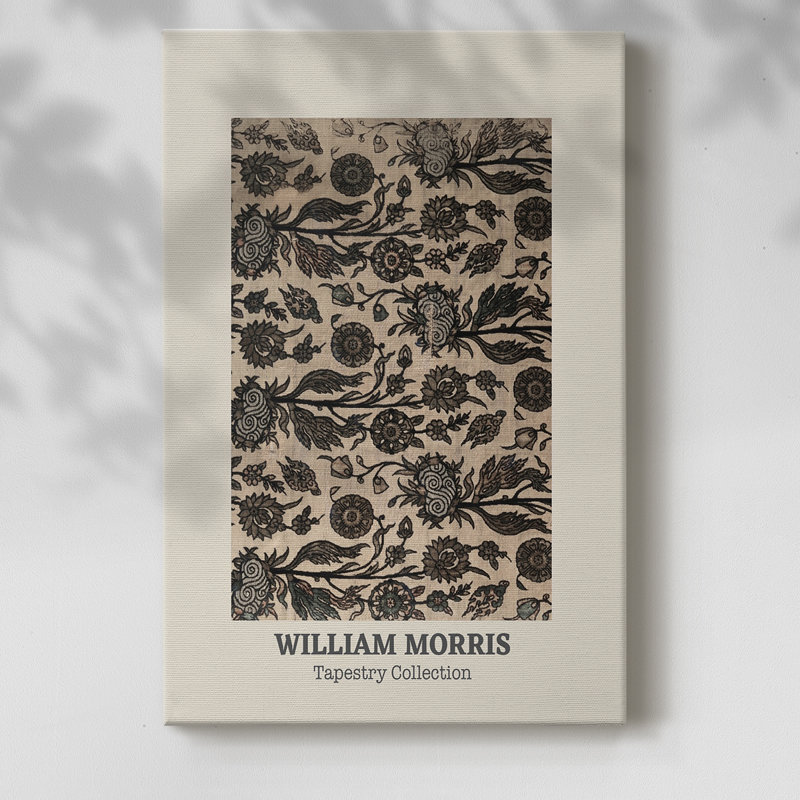William William Gallery, toile tendue avec châssis, H 60 po x l 40 po
