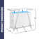 Caydae LED Bar Cabinet with Wine Storage