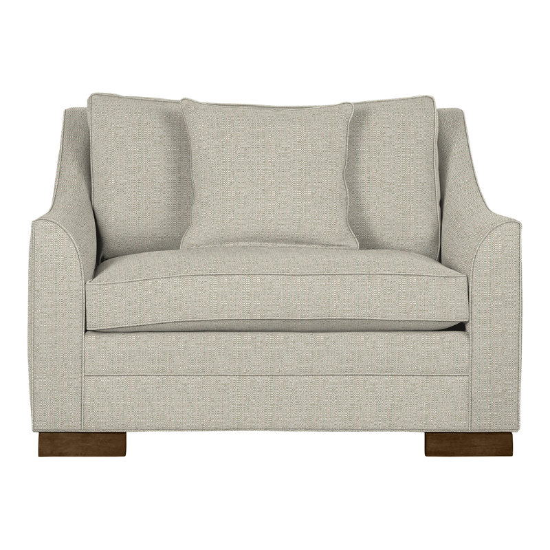 Chaise et demi 50,5 po Nicholas, Perigold Poros sauge, La Havane