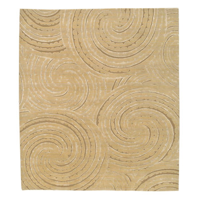 Galaxy Geometric Area Rug in Beige/Neutral