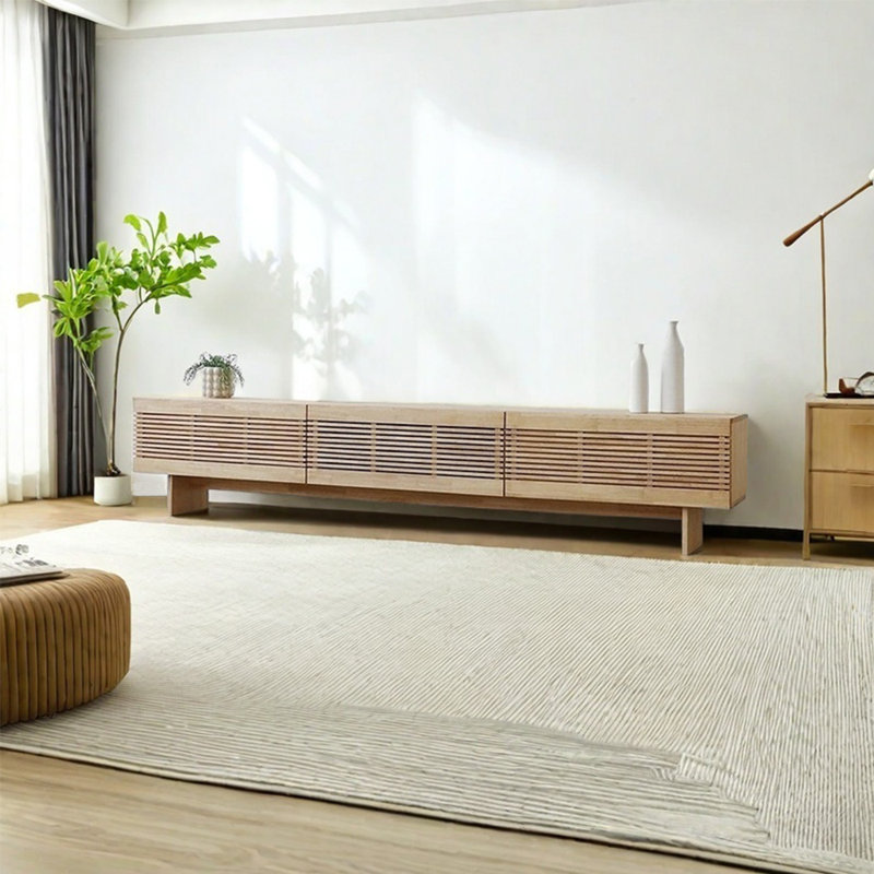 Meuble télé de luxe rétro, Burlywood, 70.87"