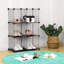 Taeju 93cm H x 63cm W Steel Cube Bookcase-580710476