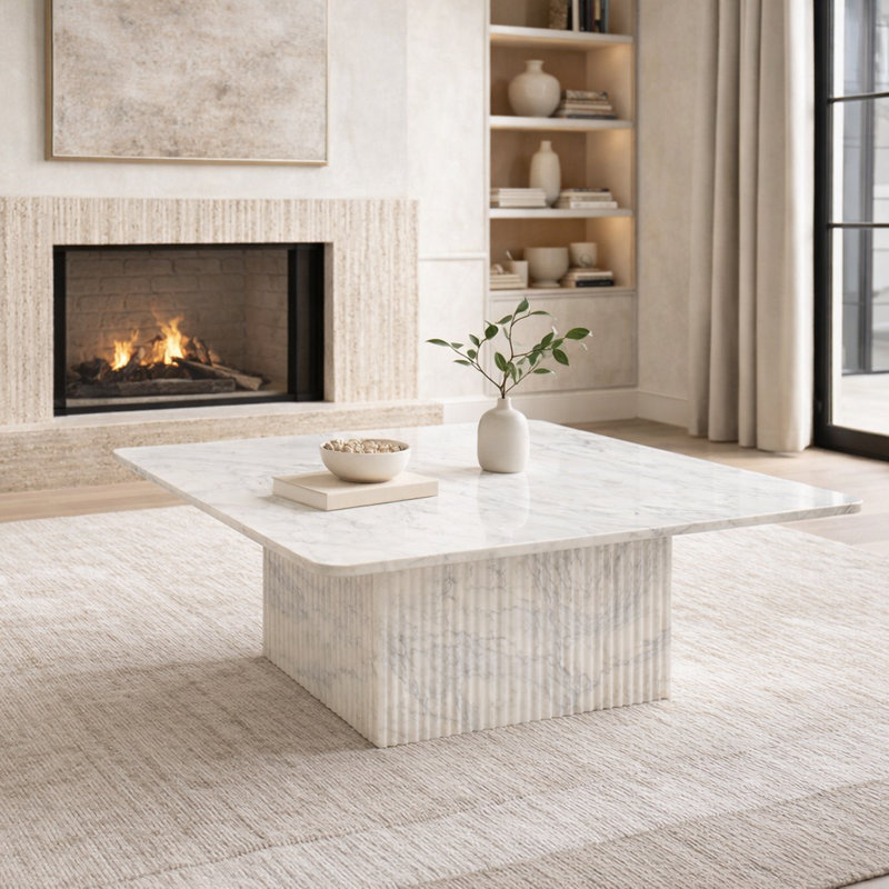 Table basse Roland blanche