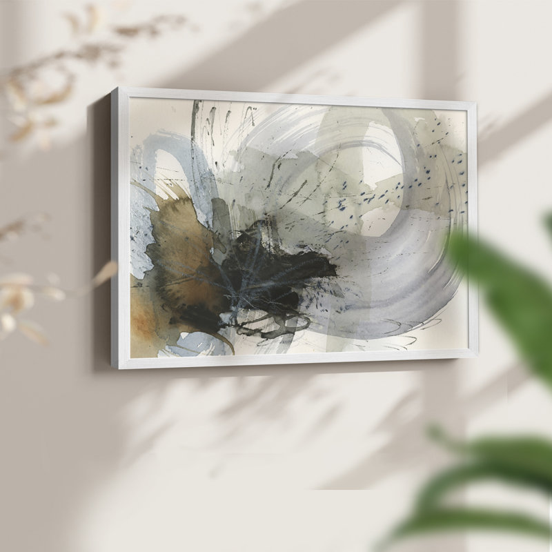 Orbital Burst II -Framed Print - Restickable