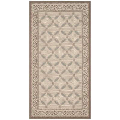 Tapis intérieur / extérieur beige Arneshia