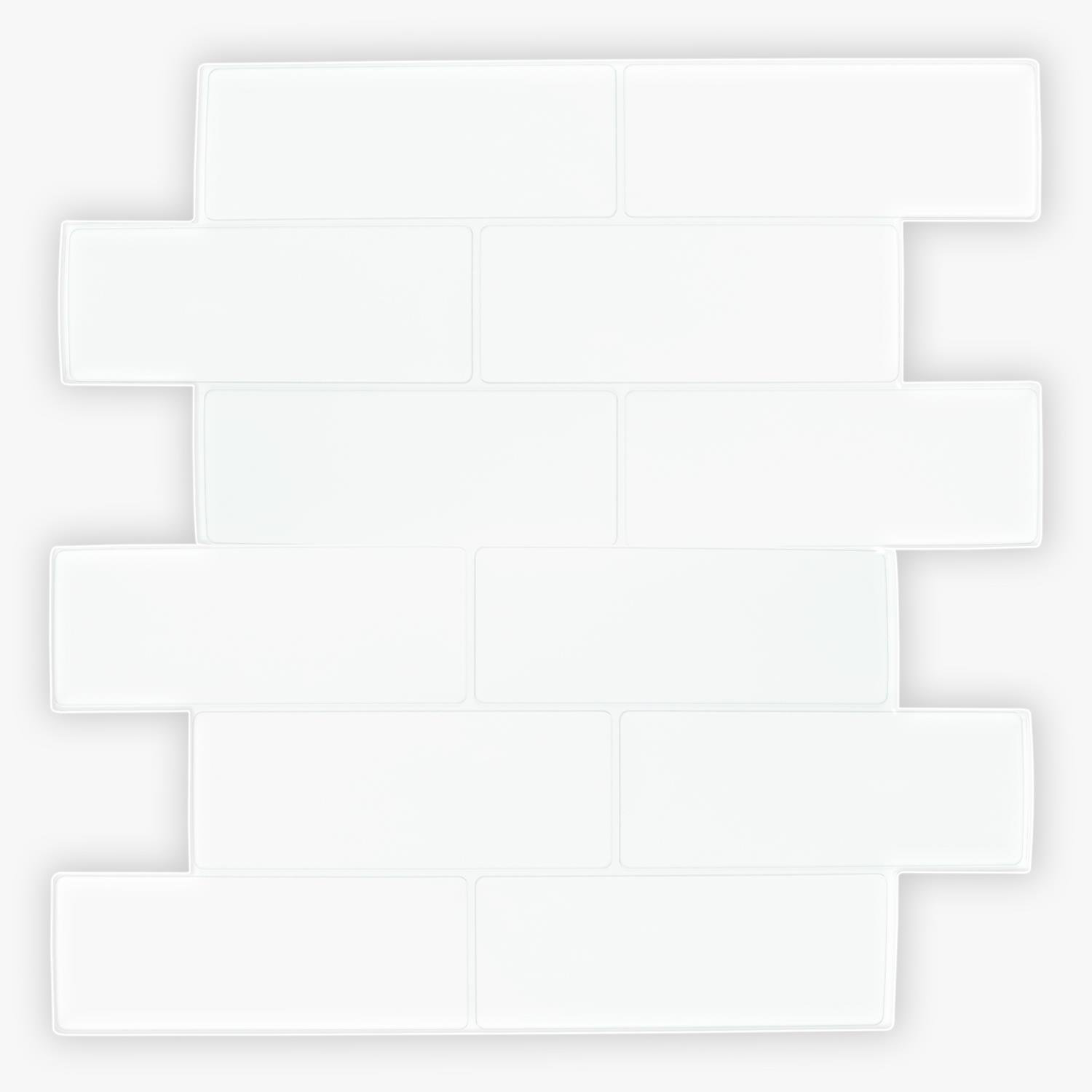 Walplus 6.1'' W x 12'' L PVC Peel and Stick Subway Tile Wayfair