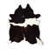 Abhinav Handmade Cowhide Chocolate/White Area Rug