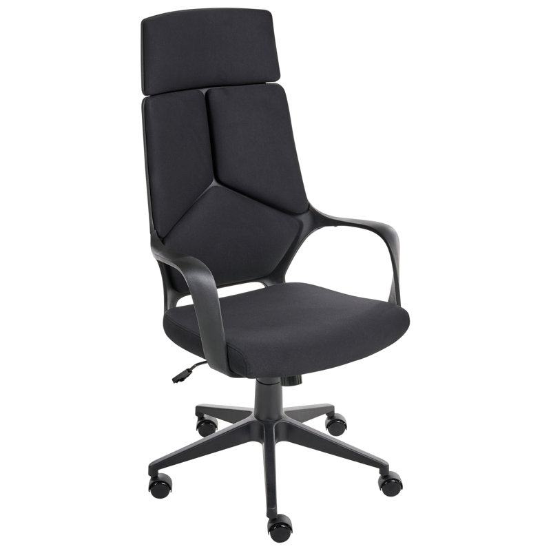 Polyester Office Chair with Headrest