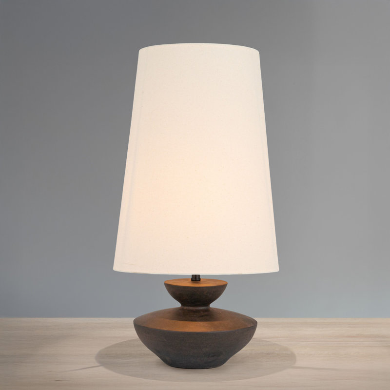 Matilda Resin Table Lamp with Sculptural Base