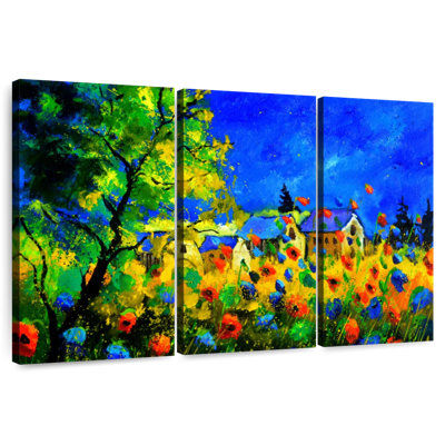 Alvord Red Poppies In Huoroy