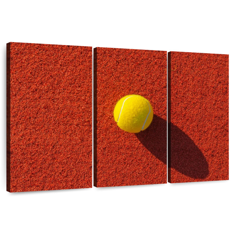 Tennis Ball, 24" H x 38" W