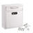 Large Mail Wall-Mount Secure Drop Box with Key and Combination Locking System-49016834-48940354