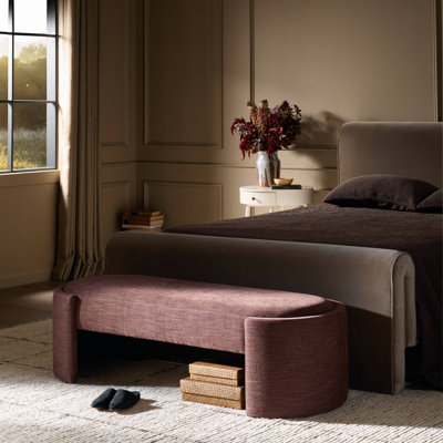 Banc d'appoint Sebba - Prune Laughlin
