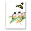 Oiseaux d'époque III - peinture sur toile-59814613-59814620