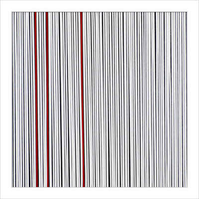 Mostly White Print by Alex Dunn