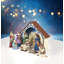 Ensemble de figurines de crèche 10 pièces