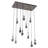 Danniella 11 - Light Chrome Cluster Pendant