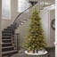 Sapin de Noël pré-éclairé-366089005
