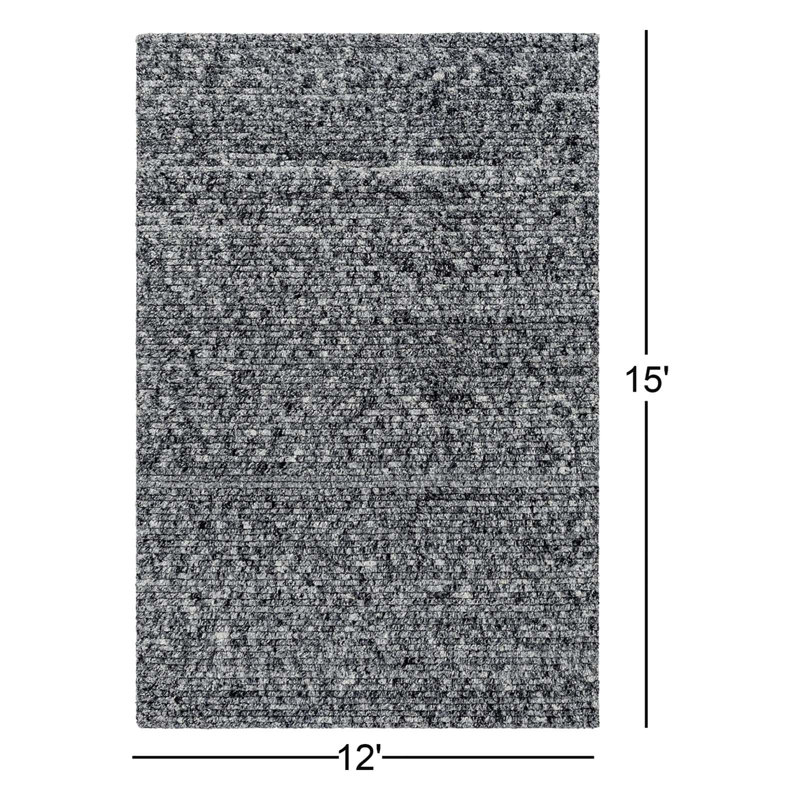 Morell Cottage Hand Loomed Area Rug, Rectangle 12' x 15'