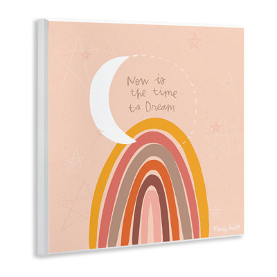 Now Is The Time To Dream Wall Plaque, design by Mandy Ford Art + Illustration