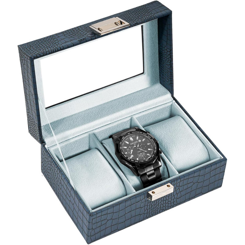 Watch Box +, Cobalt Blue