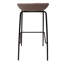 Tabouret de bar 29,52 po Masayo avec siège rembourré et structure en fer-1840084626