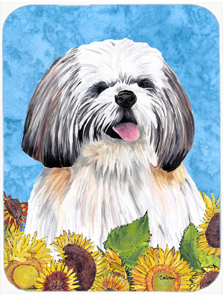Shih Tzu Glass Cutting Board