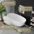 61'' x 29.5'' Freestanding Soaking Solid Surface Bathtub