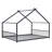 Full Size Metal House Bed-120327399