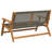 vidaXL Garden Furniture Grey 48.03 x 30.71 x 28.74 in-1290047060