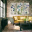 Blue Meadow - image multi-pièces sur toile-795495037