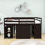 Englas Kids Full Loft Bed with Drawers-2020987740