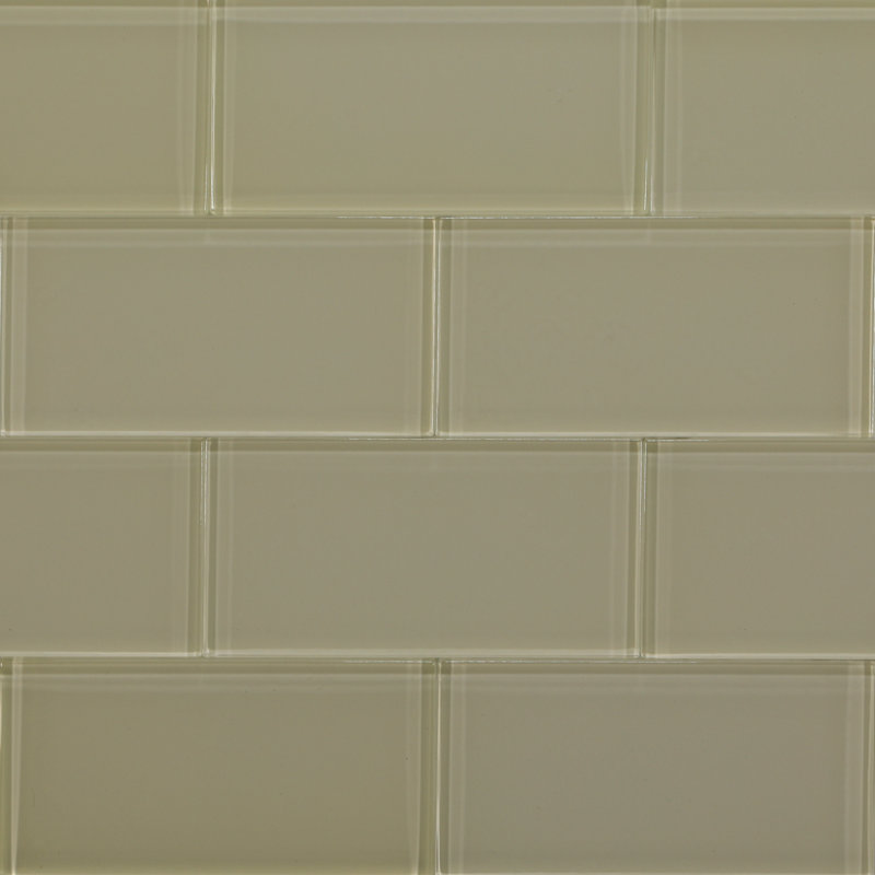 Carrelage mural 3 "x 6", Fenouil