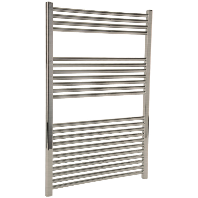 Denby Wall Mount Electric Towel Warmer, 44" H x 29.5" W x 5.19" D, Brushed Nickel