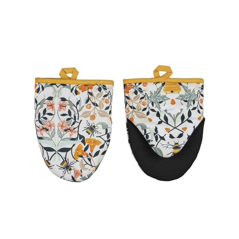 Ulster Weavers Floral Cotton Oven Mitt Set