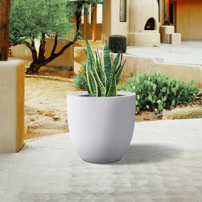 Pot à fleurs en béton Karola