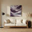 Abstrait paysage 63, art mural en métal rose-226956734