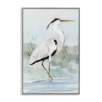 Stepping Egret Giclee Art by Sally Swatland