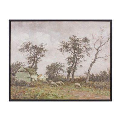 Impression sur toile encadrée