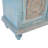 Freitag 71" Solid Wood Boho Distressed Sideboard Cabinet with Artisan Carved Doors