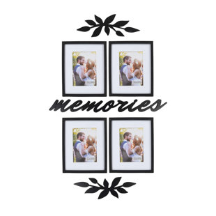 Black Picture Frame - Set of 4