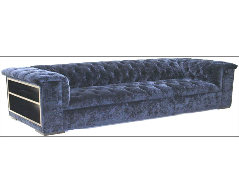 Sofa, Performance Twill Natural, French Ivory